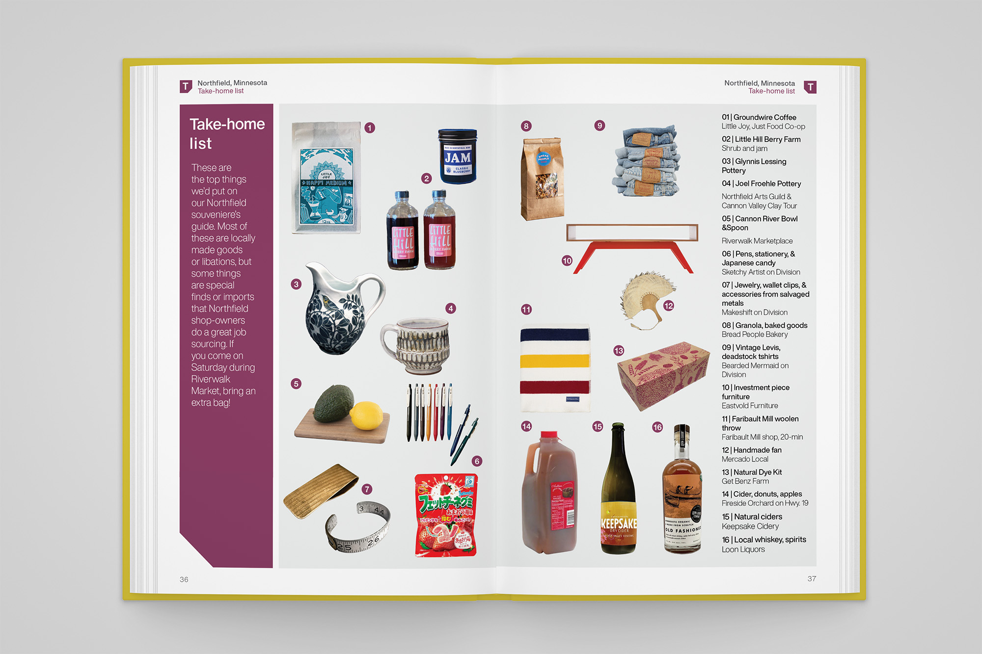 Mockup of guidebook buy guide