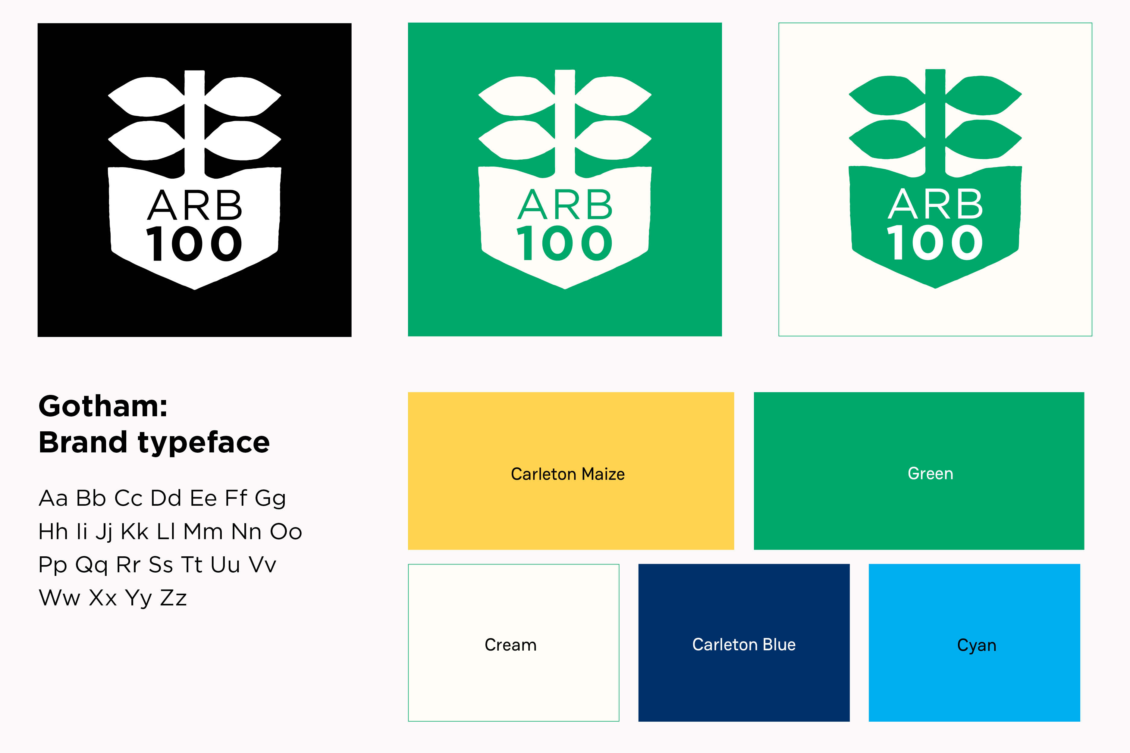 logo, type, and color palette for event visual identity