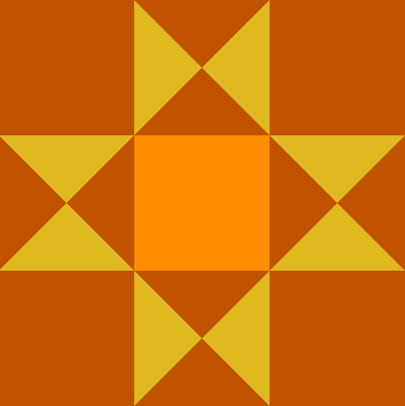 ohio star patch quilt block