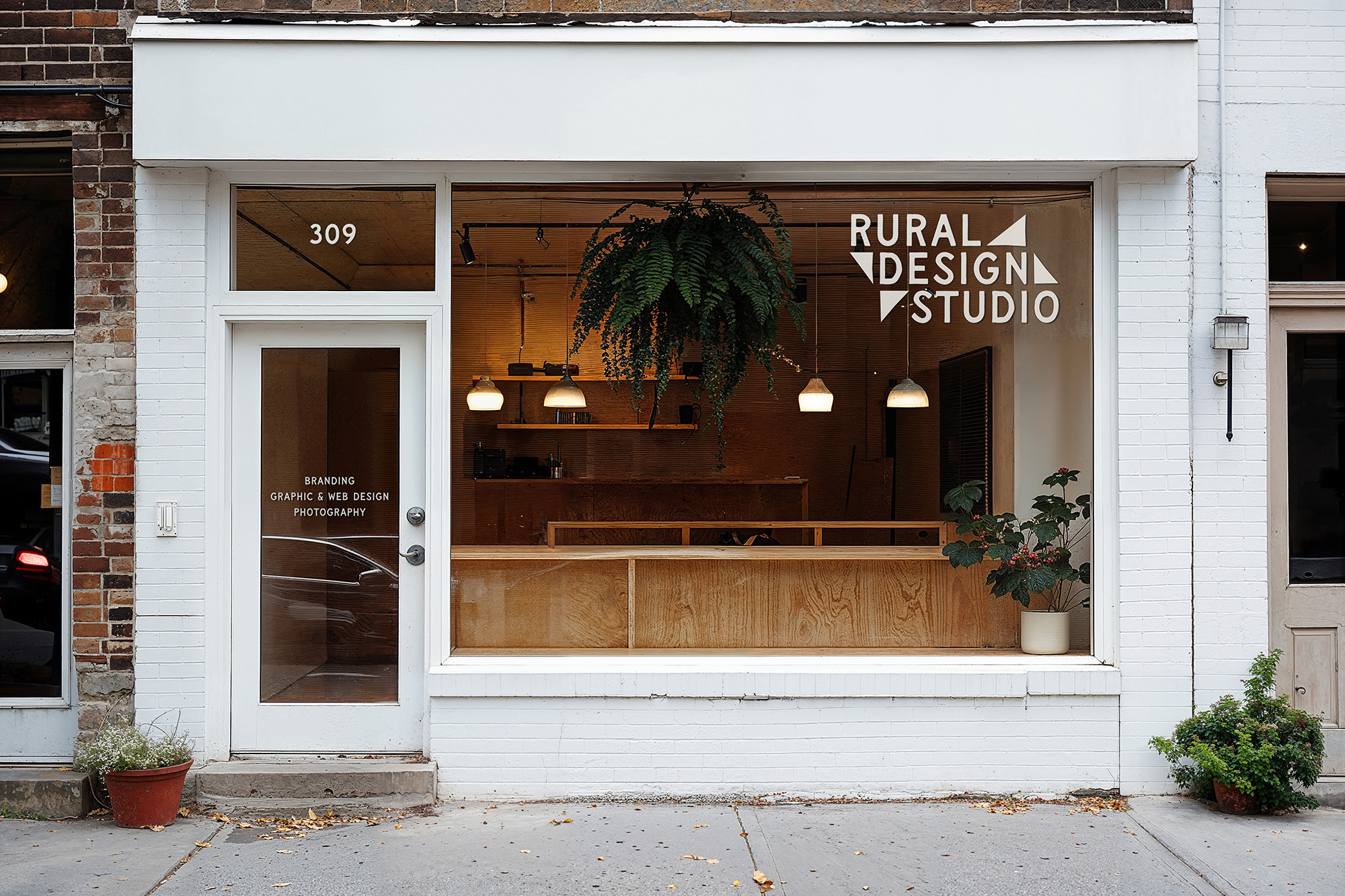 Mockup of physical building of Rural Design Studio