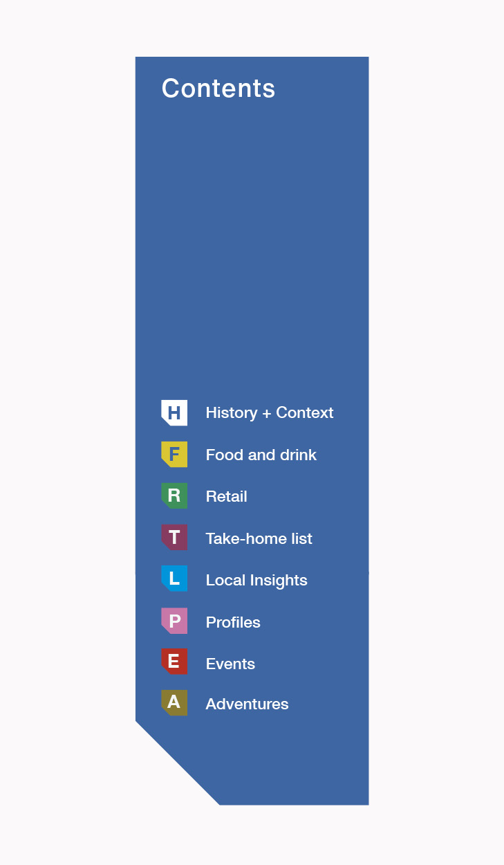 table of contents